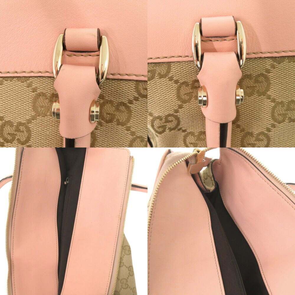 GUCCI Authentic Cream Leather Tote Bag - Picture 10 of 11
